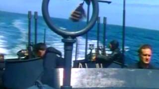 PT Boats in Crash Dive