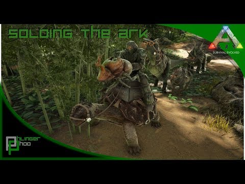 Soloing the Ark S4E18! On the wings of a ... Turtle! Dino Caravan!