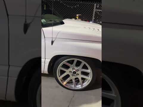 Lowered dodge ram