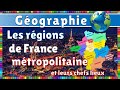 Learn the french regions (in french)
