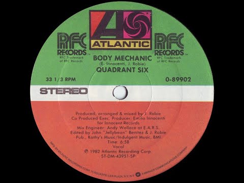 Old School Electro Bass  - Quadrant Six - Body Mechanic