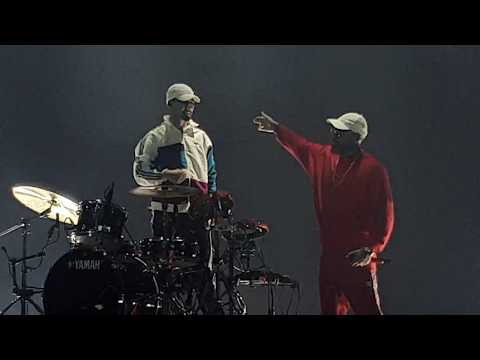 Sido TAUSEND TATTOOS TOUR 2019 München - Sido,s Sohn spielt Schlagzeug bei Löwenzahn