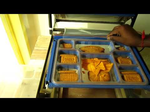 Automatic Meal Tray Sealing Machine videos