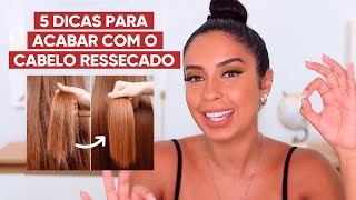 5 DICAS PRA RECUPERAR E ACABAR COM O CABELO RESSECADO | JULIANA LOUISE