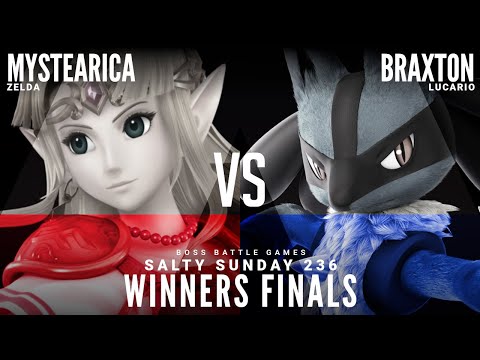 Salty Sunday 236 Winners Finals - Mystearica [Zelda] VS Braxton [Lucario]