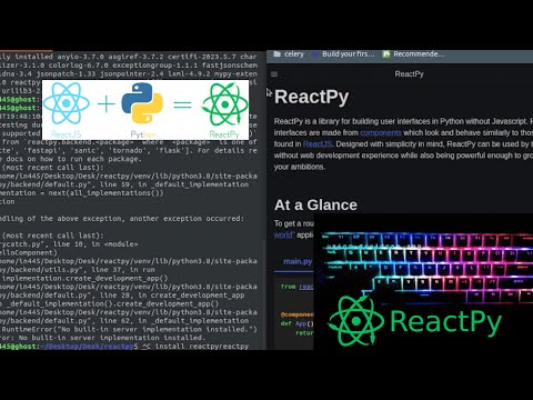 Reactpy Building Components And A Todo App With React And Python Without Javascript