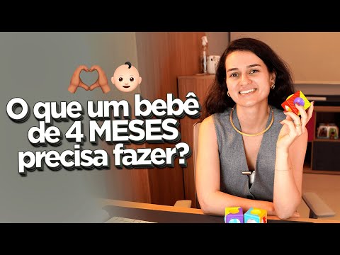 What does a BABY need to do at 4 MONTHS?