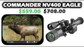 Will This RANGEFINDING OPTIC Work On A Crossbow?! - Commander NV400 Eagle
