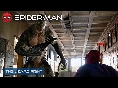 Thumbnail of the video: Lizard Hunts Down Peter Parker Clip