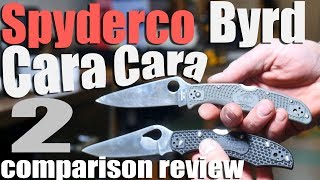 Spyderco Byrd Cara 2 (BY03PBL2) - відео 1
