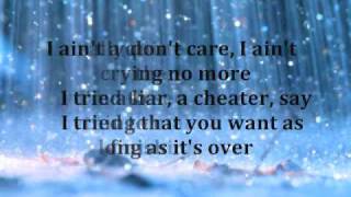 Chrisette Michelle- Blame It On Me (with lyrics)
