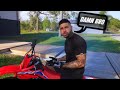 REACTING TO BRAAP VLOGS NEW 1993 CRF150RB WONT START TO MANY KICKS JUSTDOITTRAY