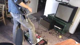 Video thumbnail for New Pedalboard Demo: Pedaltrain Pro HC and Pedals by andy othling