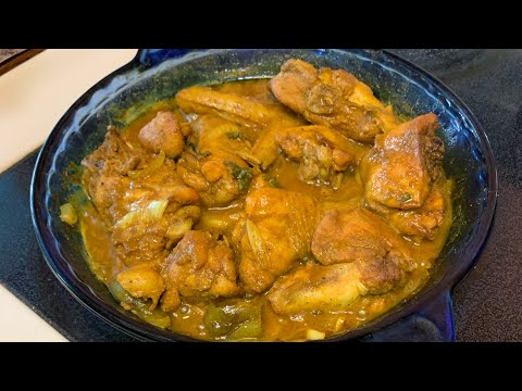 I Cook This In The Oven Result Was Amazing was amazing | Jamaican Curry Chicken Cook In The Oven
