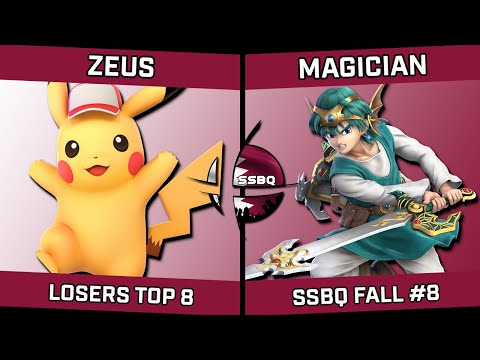 Zeus (Pikachu) vs Magician (Hero) - SSBQ Fall #8