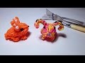 3d КРОЛИК, Без станка, Радужки Rainbow Loom 