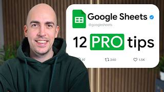 12 Tips To Use Google Sheets Like A Pro