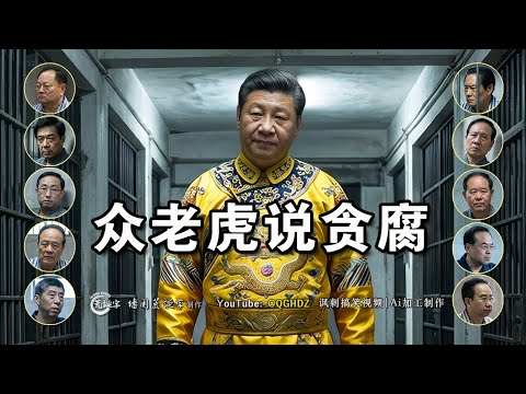 包子帝打贪腐，众老虎说贪腐！| 讽刺搞笑视频 | Ai 加工制作