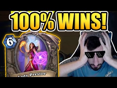 100% WINRATE METABREAKER, Lady Prestor Druid! | Hearthstone