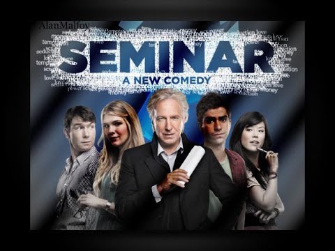 Seminar (the whole play, John Golden Theatre, Broadway, 2011 + rus.subs) Alan Rickman