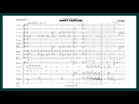 Sweet Caroline by Neil Diamond | Arr: Tim Waters