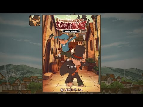 Professor Layton and the Curious Village HD for Mobile - 60 Minute Playthrough [iOS]