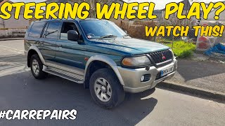 How to Adjust the Steering box on a Mitsubishi Shogun Sport / Pajero / Montero