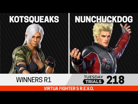 Tuesday Trials 218 VF5 Winners R1 - KOTSqueaks (Vanessa) vs NunchuckDog (Jacky)