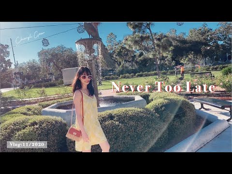 Never Too Late | November Vlog 2020