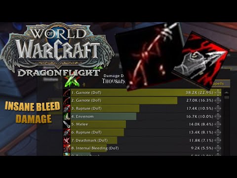 Rogue insane bleed damage - Dragonflight pvp #shorts #short