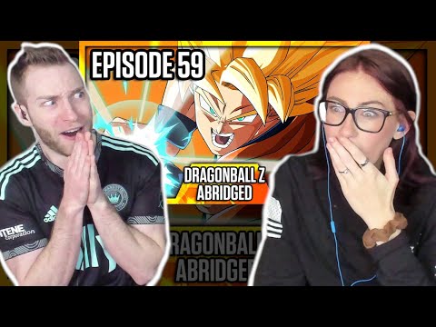 GOKU GAVE UP??!! Reacting to "DragonBall Z Abridged Episode 59" with Kirby!