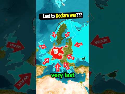 Last country to Declare war on Germany???🇩🇪🤔
