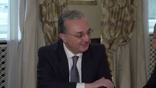 Zohrab Mnatsakanyan met with Ahmed Aboul Gheit, the Secretary-General of the Arab League