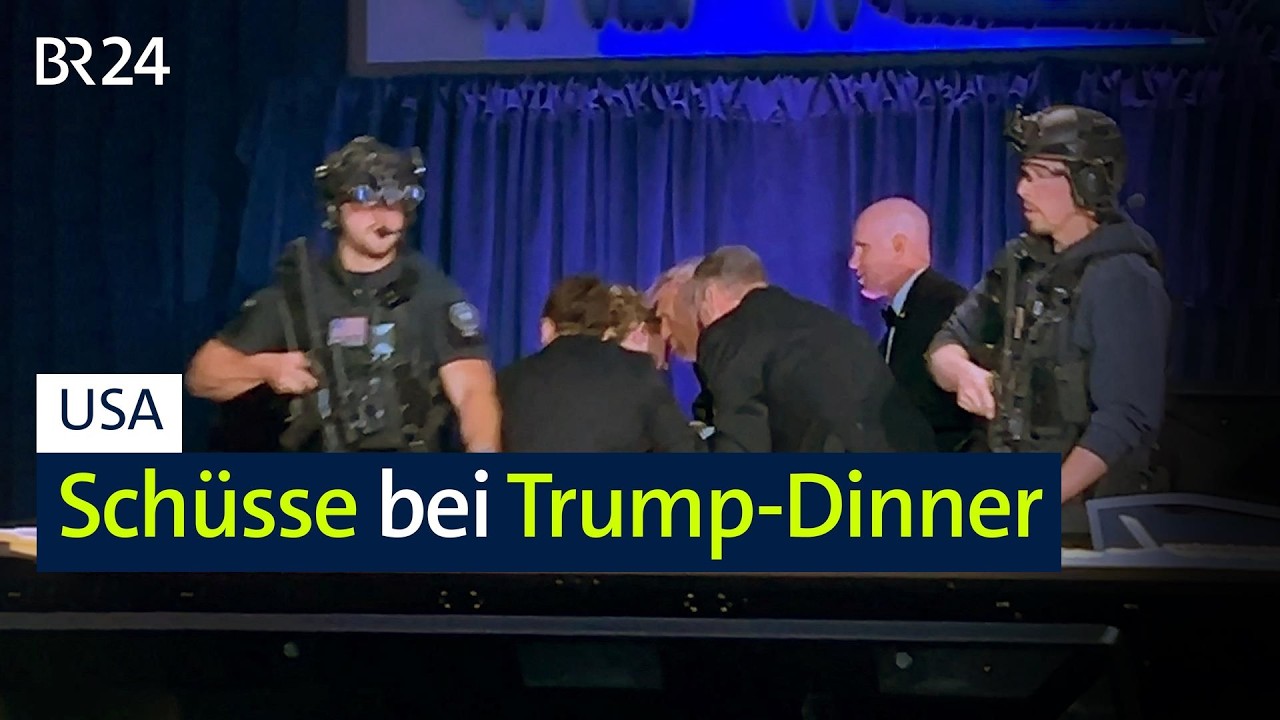 USA: Schüsse bei Trump-Dinner | BR24