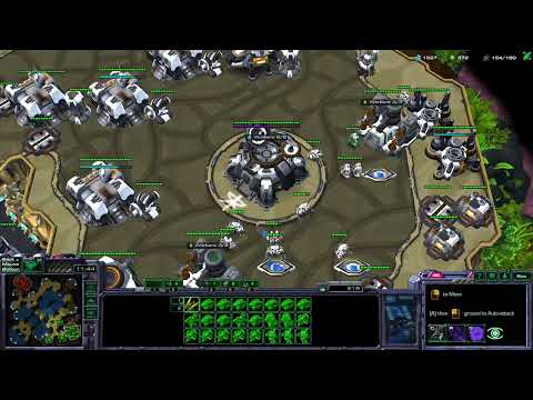 Diamond 1 Terran ladder: TvT 4k mmr mech vs bio, bad start but still dominate #sc2 #subscribe