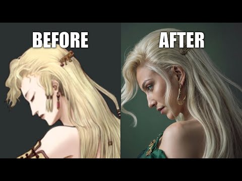 Final Fantasy VI reimagined by AI