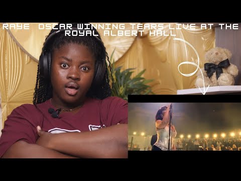 RAYE - Oscar Winning Tears. (Live at the Royal Albert Hall) REACTION!!