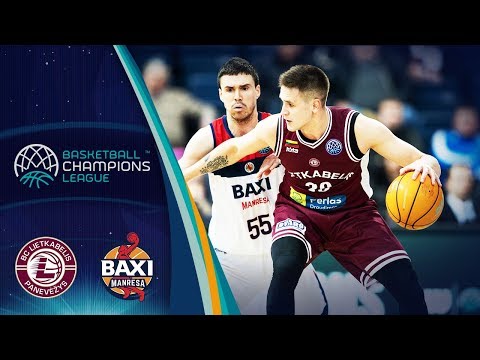 Lietkabelis v BAXI Manresa - Full Game - Basketball Champions League 2019-20