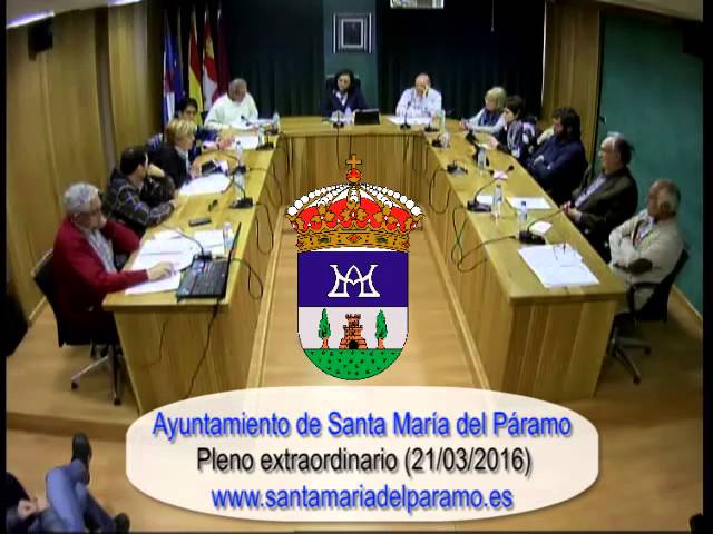 Pleno Extraordinario (21/03/16)