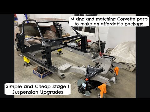 1963-1982 Corvette Front Suspension Assembly and Brake Install