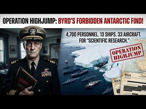 Operation Highjump Was Classified for a Reason. We Found Out Why. #HiddenHistory #antarctica