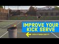 Tennis Kick Serve: 1 Drill That Will Help Your Serve Bounce Higher