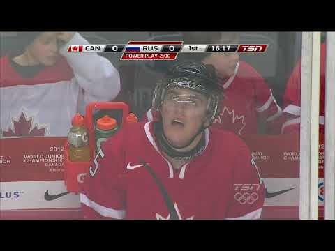 120103 WJC2012 Semifinal Canada - Russia [HD720pEN TSN]