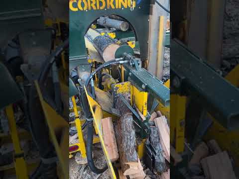 2019 Cord King M18-20 Processing firewood.