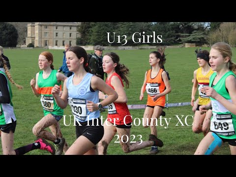 UK CAU Inter Counties XC U13 Girls 2023
