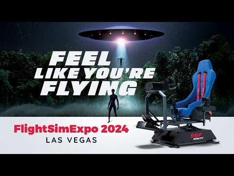 Thrills & Chills at FlightSimExpo 2024! | DOF Reality H3 Motion Simulator