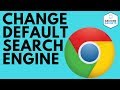 How to Change the Default Search in Goog