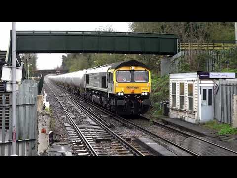 GBRF class 66 66794 on the tanks