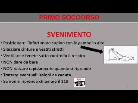 Primo soccorso seconda parte