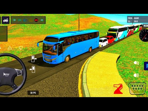 Coach Bus Simulator India Off Road Driving Bus Game Simulator 2025 Gameplay Video #bus #game #gaming